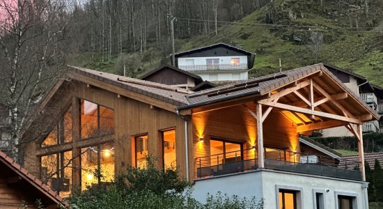 Chalet Vosgien illuminé