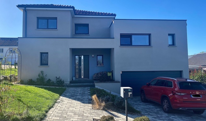 Harmonie maison contemporaine dans le Grand Nancy | Maisons Atrium