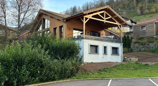 Construction chalet bois Vosges | Maisons Atrium